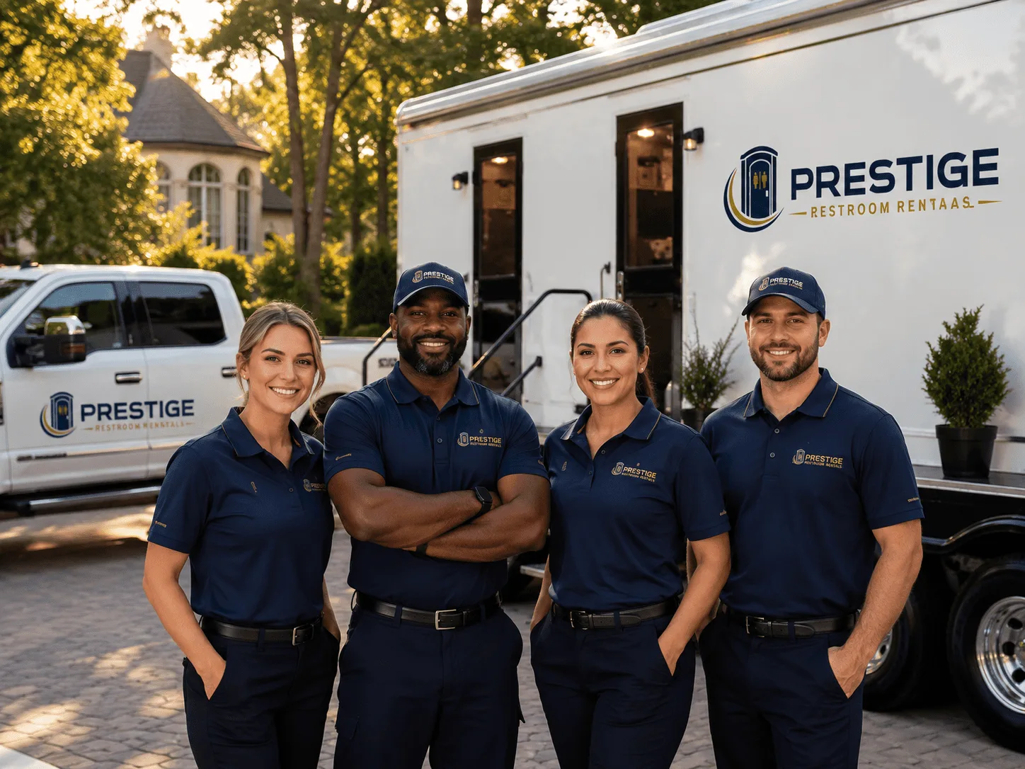 Trusted Luxury Portable Restrooms company in Walhalla, MI